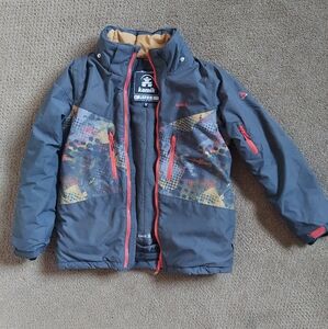 Kamik Boys Ski / Snowboard Jacket Coat Size 12 Youth | Reflective | Canadian